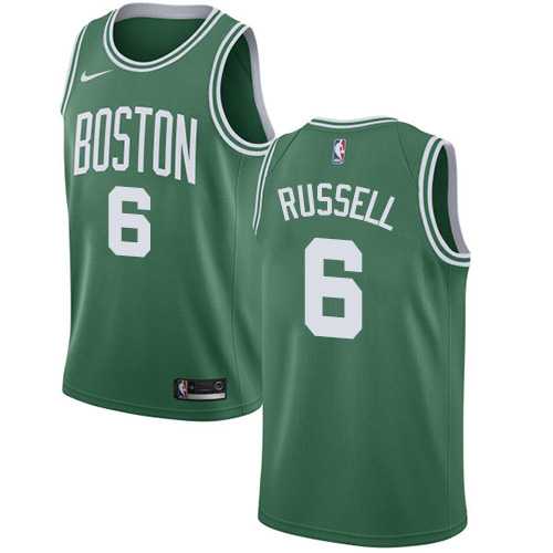 Mens Boston Celtics #6 Bill Russell Green 2023 Association Edition Stitched Basketball Jersey Dzhi->boston celtics->NBA Jersey